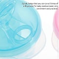 Miniatyrbilde 3 av 3: 3 stk. Babyflasker Matbeholder for babyer Formeldispenser Reisebeholder for snacks Reisebeholder for formel