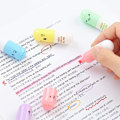 Miniatyrbild 4 av 5: 6 st/set Mini pillerformade highlighterpennor för att skriva söt ansikte