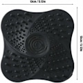 Pikkukuva 2 / 5: Anti-Block Bathroom Shower Drain with Suction Cup (Black)