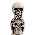 Miniatyrbillede 2 af 5: Skelet Statue Abstrakt Skulptur til Soveværelse Boligindretning Accenter()