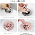 Pikkukuva 5 / 5: 60*60*30mm, (galvanized silver gray) 1 pack, sink pop-up drain an