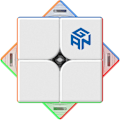 Miniatyrbilde 2 av 5: GAN 251 M Leap, 2x2 Magnetisk Speed ??Cubes Stickerless 251 Mini C