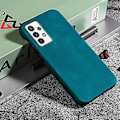 Pikkukuva 3 / 5: Sormipidike PU-puhelinkotelo Samsung Galaxy A32 5G / M32 5G -puhelimelle Cyan