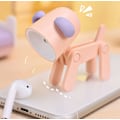 Miniatyrbillede 4 af 4: Grøn LED-bordlampe sød bordlampe lille mobiltelefonholder d