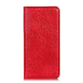 Miniatyrbillede 2 af 4: Magnetisk PU-etui med Crazy Horse-tekstur til OnePlus Nord 2 5G Red