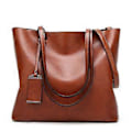 Miniatyrbillede 2 af 5: Dame Top Handle Satchel Håndtasker Skuldertaske Messenger Tote Taske Pung