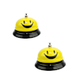 Miniatyrbild 1 av 5: Diskklocka Reception Service Ringklocka Hotell Reception Skrivbord Be