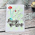 Miniatyrbild 2 av 5: Metall Skärande Dies Grattis på födelsedagen Die Cuts Präglingsmall för DIY Scrapbooking Presentkortstillverkning Möbeldekoration