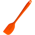 Miniatyrbillede 1 af 4: Orange - Silikonespatel, Halvspatel, Konditorspatel, Varmebestandig