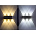 Miniatyrbillede 4 af 5: Lightess LED Vægskænke 6W Indendørs Vægslampe Moderne Kvadratisk Op Ned