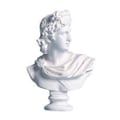 Miniatyrbilde 2 av 5: 2.4 Tommer Klassisk Resin Gresk Hode Byste Statue Skulptur Figur Hjem Dekor Statue (Apollo) Apollo
