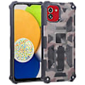 Pikkukuva 1 / 5: TPU+PC-kotelo Samsung Galaxy A03 EU 164mm:lle Army Green