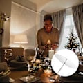 Miniatyrbilde 2 av 4: 8 stk. Lysestakefester i jern, fikseringstilbehør for hjemmebruk