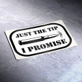 Miniatyrbild 4 av 5: 4-pack Bullet Just The Tip I Promise Vinyldekal - Bil T
