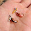Miniatyrbillede 5 af 5: 6 stk. stål enkeltkrog spinner baits blink agn sæt ske fiske spinner swimbaits sæt til saltvand og ferskvand Red 6 piece round bo