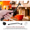 Miniatyrbillede 4 af 5: Espresso-maskin tilbehørssæt med 3 - Sorte rengøringsbørster