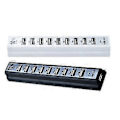 Pikkukuva 3 / 5: RYRA 10 in 1 USB 2.0 -keskitin USB C Nopea Multi Splitter Moniporttinen telakointiasema