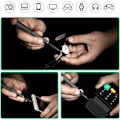 Miniatyrbillede 4 af 5: 63 i 1 Mini Precision Skruetrækker Sæt Elektronisk Magnetisk Reparation