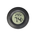 Miniatyrbillede 1 af 5: Sort Mini Hygrometer, 4 Pakke Lille Digital Termometer Hygrometer
