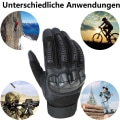 Miniatyrbillede 5 af 5: Militærgrønne S-Tactical Handsker til Mænd - Touchscreen - Cykling