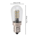 Pikkukuva 2 / 5: 5 kpl E12 LED-lamppua, korkea kirkkaus, 120V, jääkaappilamppu 24 helmellä, jääkaappiin, lämmin valo