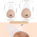Miniatyrbilde 4 av 5: M Strapless usynlig selvklebende BH for kvinner gjenbrukbar Push Up In