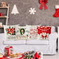 Miniatyrbilde 4 av 5: 4 stk Juleputetrekk, Juleputetrekk Pute, Jul