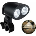 Miniatyrbillede 1 af 5: LED Grilllys, 360 Graders Rotationsjusterbar Belysning 10 LED BB