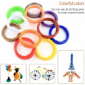 Miniatyrbillede 5 af 5: 10x PLA 3D Pen Filament, 20 Farver, MYNT3D, DeWang, 3D Pen og 3D