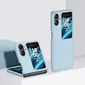 Miniatyrbillede 1 af 4: Hudfølelse Telefoncover til OPPO Find N2 Flip Light Blue