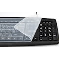 Miniatyrbild 2 av 3: 2-pack Transparent Datortangentbordsöverdrag Skyddande Skin Standardtangentbord
