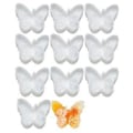 Miniatyrbillede 1 af 5: 10 stk. Lysform Silikoneform Lysfremstilling Genanvendelig Lys Epoxyform Støbeforme Delikat DIY Silikoneform butterfly angel