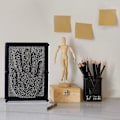 Miniatyrbild 5 av 5: Plast Pinart Nagelsmycke för 3D-avtryck 20*15*5cm Pinpressions