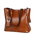 Miniatyrbillede 1 af 5: Dame Top Handle Satchel Håndtasker Skuldertaske Messenger Tote Taske Pung