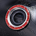Miniatyrbilde 5 av 5: Trykk på startknappen Bling ringer Auto bilmotor Start stopp knapp