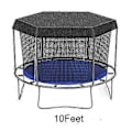 Miniatyrbild 2 av 5: Trampolinskydd, Pålitligt, Utomhussportstillbehör för Lek på Rund Trampolin (10 fot för 6 stänger) For 6 Rods 10 Feet