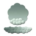 Miniatyrbild 1 av 5: Tangentbords handledsstöd i memory foam och musmatta, lindrar handledsbelastning, PU mjukt memory foam, halkfri bas, djup tallfrostrgrön Deep pine frost gree