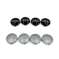 Miniatyrbild 3 av 4: Passar till Audi 60mm navkapsel A6 C5 hjul logotyp, 4-delad