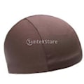 Miniatyrbild 5 av 5: Svettmössa Justerbar Cykelmössa Skull Cap Hjälmfoder (Brun)