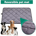 Miniatyrbillede 3 af 5: Grå - Hundemadras, 45*60cm hundepude, vaskbar kæledyrsmadras,