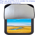 Miniatyrbild 5 av 5: 2-pack RV-dörrskuggskydd, mörkläggande tyg RV privat entré