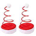 Miniatyrbillede 1 af 4: 2 stk. Jule Spring Hat Festival Party Sjove Hatte Ornamenter