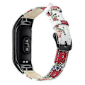 Pikkukuva 1 / 5: Aitoa lehmännahkaa oleva ranneke Xiaomi Smart Band 8 -älykellolle, musta kellokotelo Style N