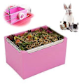 Miniatyrbillede 2 af 5: Foderskål Kaniner Foderautomat Madskål Kæledyr Marsvin Bur Hængende Foderautomat med Skrue Egern Kaniner Foderartikler pink1 pink1