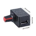 Pikkukuva 3 / 5: 5V USB-tuulettimen nopeudensäätömoduuli, portaaton säätökytkentämoduuli hiljaiseen jäähdytykseen