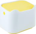 Liten (Gul+Vit) Bordssoppa, Bärbar Mini Bordssoppa