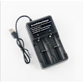 Miniatyrbilde 1 av 4: Lader for 18650 batteri - Lad batteriet hvor som helst