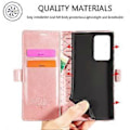 Pikkukuva 5 / 5: Samsung Galaxy Note20 Ultra -nahkakotelo Rose Gold