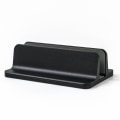 Miniatyrbillede 1 af 5: Sort Lodret Laptop Stativ, Justerbar Aluminium Laptop Stativ De