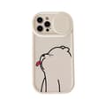 1-pakke glidende vindu telefondeksel materiale egnet for iPhone 14 pl